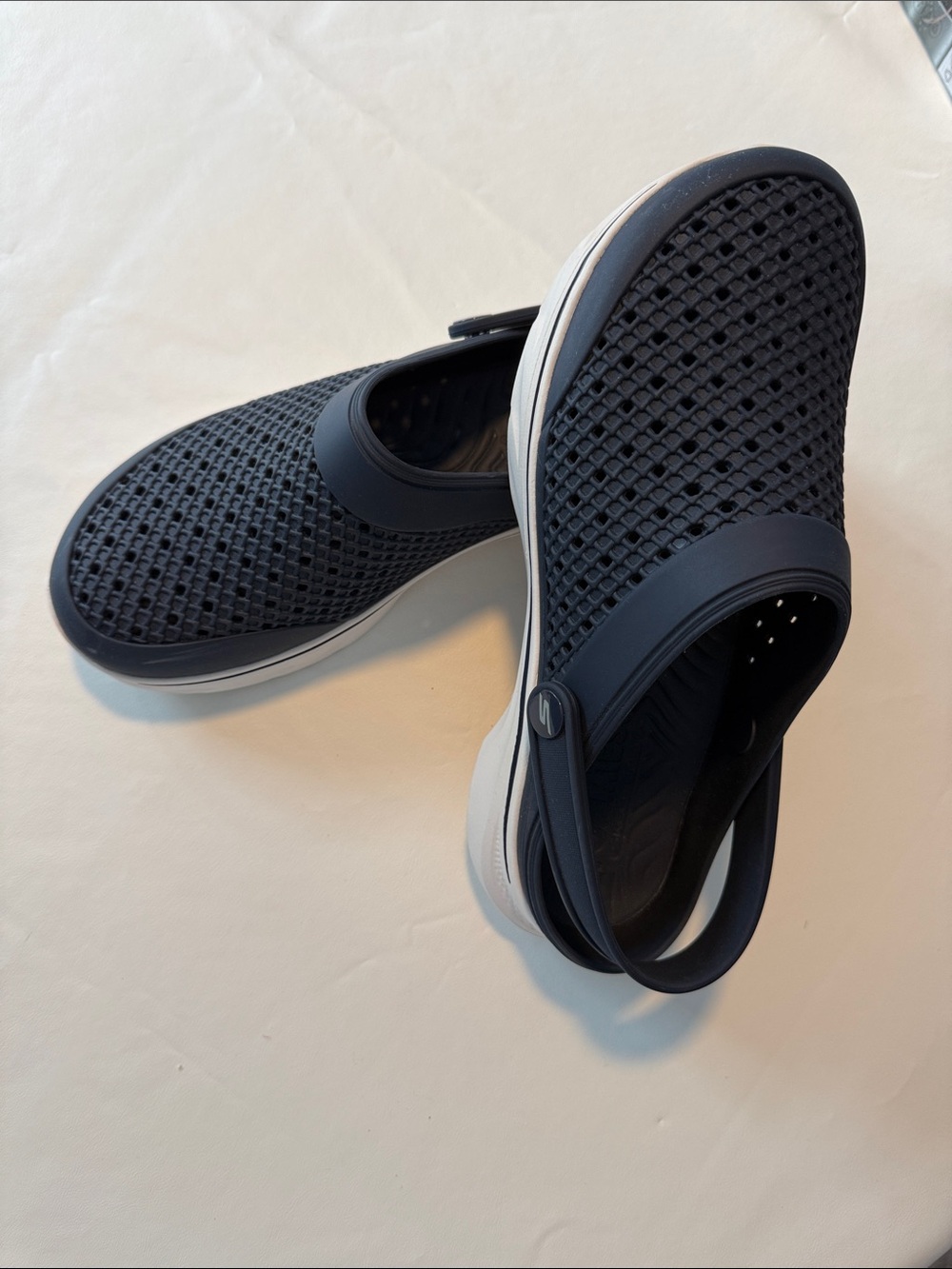 Skechers Navy Slip-On Clog for Women